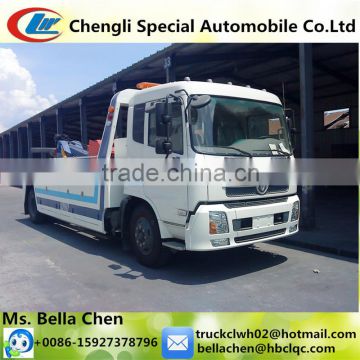 ISO certificate DONGFENG road recovery vehicle, heavy recevery tucks sale