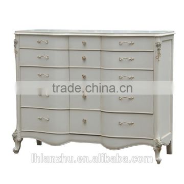 classical style wooden carved cabinet LZ1235-W3