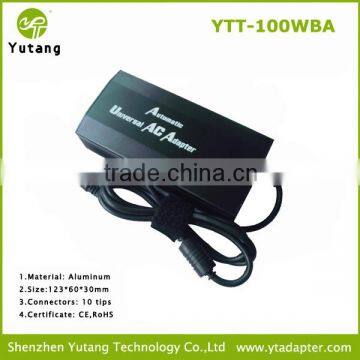 Aluminum AC To DC Notebook Adapter 100W With 12 Months Warranty