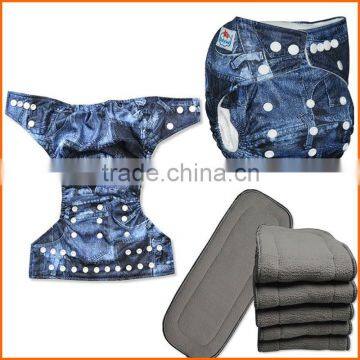 2016 Newest Top Quality Bamboo Charcoal Diapers