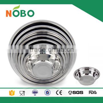 Nobo stainless steel dinner basin for good sale