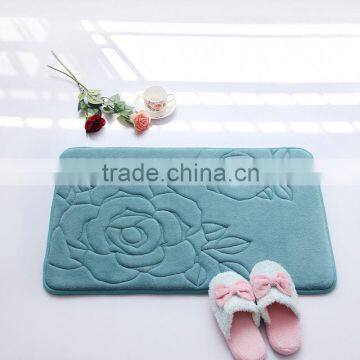 U.S. Popular Memory Foam PVC Bath Mat/Memory foam bath mat_ Qinyi