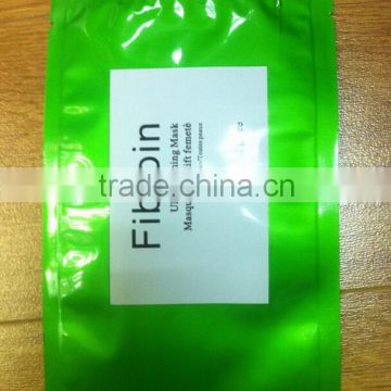 1000 3-Side seal 6x9 Food Grade Green Printing Aluminum Plastic Bags 4 Mil 6"x9"
