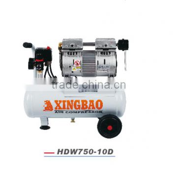 HDW750-10D High quality Silent oil free Air Compressor for Dental use