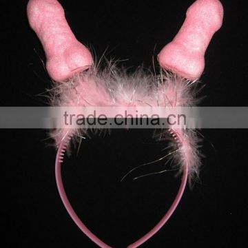 Pink Willy Headband Bachlorette Hens Party