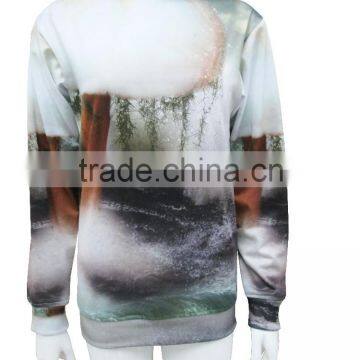 Women's Autumn Hoodie/ Pullovers Print O Neck Casual Ladies's Sweatshirts Tops