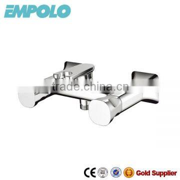 2016 Wall Mounted Solid Brass Bath Tap with Double Handles 76 4101