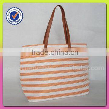 Beautiful stripe beach bag