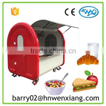 Mobile Fryer Food Cart Made in China for Sale / High Quality Mobile Food Cart with Fryer for Selling Breakfast