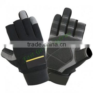 Mechanics Gloves with halfless finger FGI