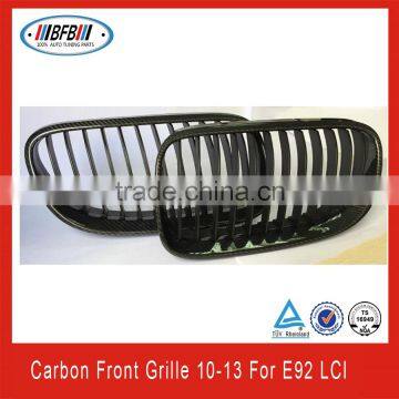 Carbon Fiber E92 LCI Front Grill For E92 2010-2013