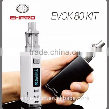 wholesale market e cig box mod Evok 80w starter kit vapor