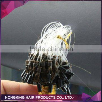 cheap human hair brazillian hair Micro Ring Loop Hair Extensions