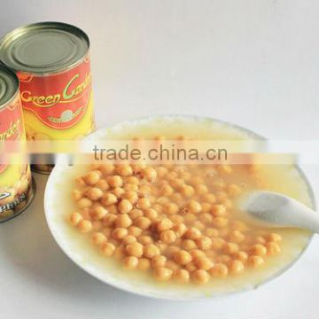 new crop canned chick pea in short can
