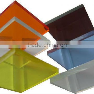clear pmma plastic board for advertising sign