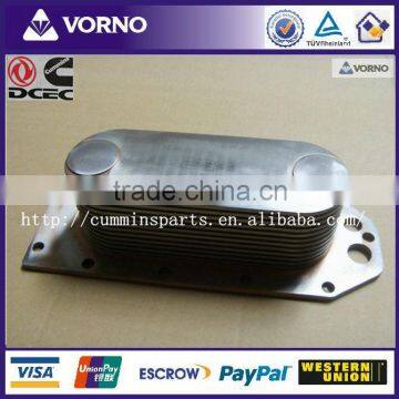 Dongfeng truck engine 6CT oil cooler core 3918175