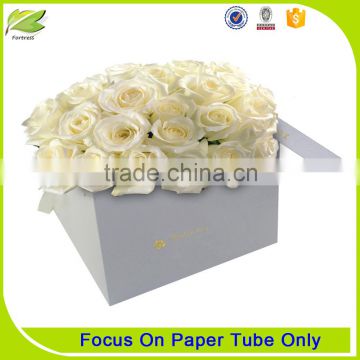 Good quality flower pattern paper packaging tube