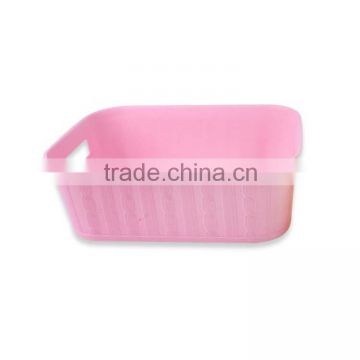 Plastic storage box without lid