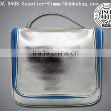 China Wholesale 2015 New Product for Fashion Women Glitter PU Cosmetic Bag