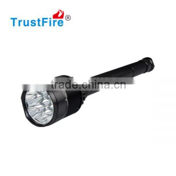 7*leds torch TrustFire hot selling light 8000 lumens High Power 5 modes led torch using 3*26650 rechargeable battery with CE,FCC