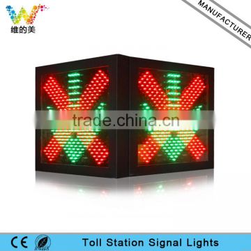 600mm toll station stop go flashing indicator led traffic signal light
