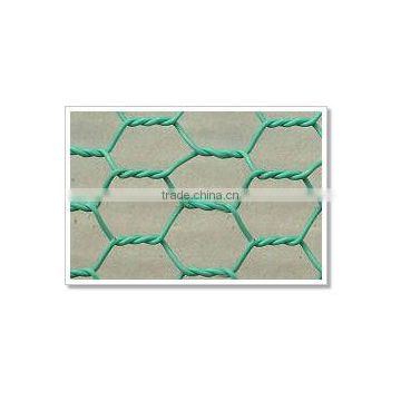 PVC hexagonal wire netting 3/8"