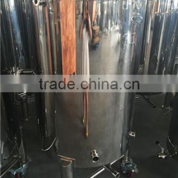 100L stainless steel movable fermenter brite beer tank