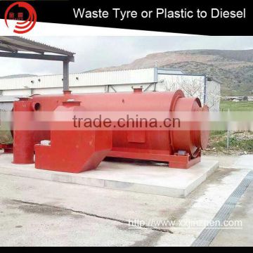 Good Quality Waste Tire Recycling Pyrolysis Plant/used Engine Oil Distillation Equipment