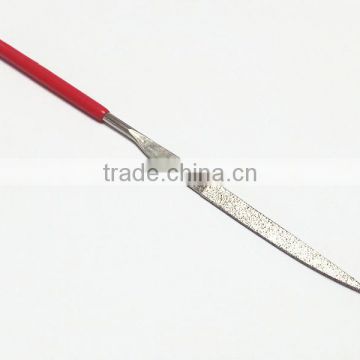 Ni coated Electroplated diamond knife type needle files