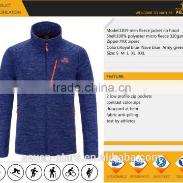 Wholesale High Quality Competitive Price Men Polar Fleece Jacket