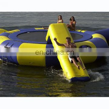 HI CE hot sale mini 20ft inflatable water trampoline kids for bungee trampoline