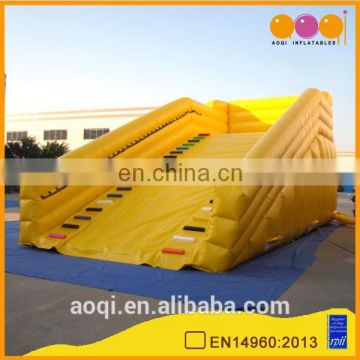 AOQI factory price inflatable zorb ball ramp game for adults