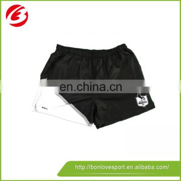 China manufacture custom sublimation youth rugby shorts