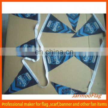 cheap triangle polyester bunting