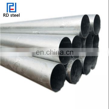 Different sizes galvanized round steel pipe