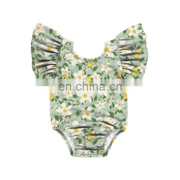 Floral Romper Bodycon Jumpsuit Toddler Girl Clothes