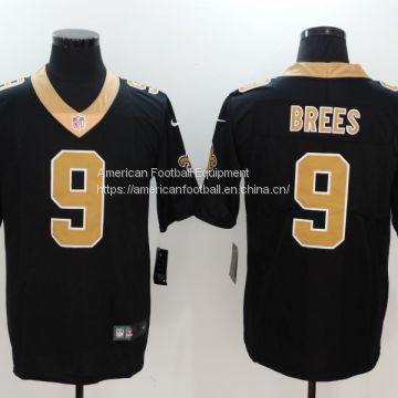 New Orleans Saints #9 Brees Black Jersey