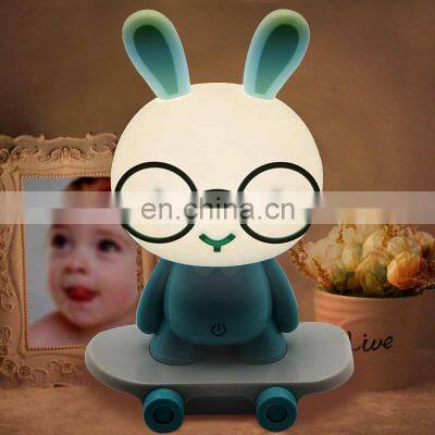 Animal Shape Night Light Cartoon ABS Plastic LED Sleeping Kids Table Night Lamp