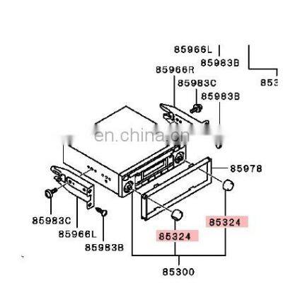 Audio Equip Knob for Mitsubishi Montero Pajero Sport L200 Triton 8701A386