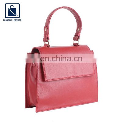 Zipper Closure Type Best Selling Premium Stylish Fashion Designer Women Genuine Leather Handbag