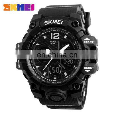 Top10 Watch Brands Skmei 1155B Hot Selling Relojes Hombre 50m Waterproof Sports Digital Wristwatch for Men