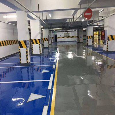 HONGYUAN solvent-free water-based epoxy floor paint, parking lot cement floor paint, launched by store manager, wholesale from manufacturer