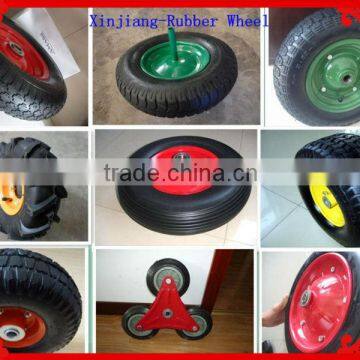 Pneumatic and solid rubber wheel SR1006 for wheelbarrow trolley