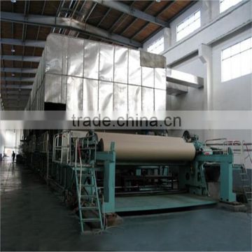 high speed fouridrinier multi-dryer corrugated paper machine test liner paper machinei n chin