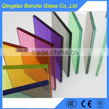 Hot sale 3-19mm kinds of colored Tempered Glass manufacturer