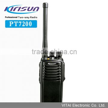 Kirisun PT7200 5W 16Ch 7.5V 1700mAh Li-ion(Standard) 2000mAh Li-ion(Optional) CTCSS/DCS Function Handheld Transceiver
