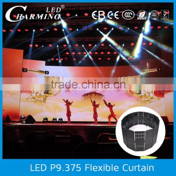 string curtain flexible led video display backlight