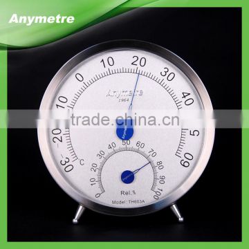 Stainless Steel Weather Barometer Thermometer Hygrometer