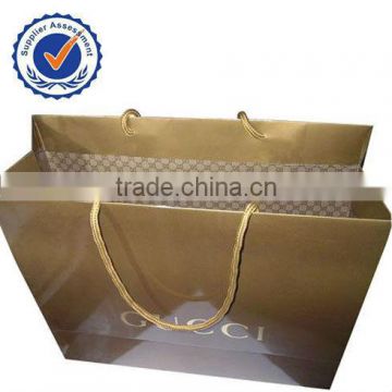 Classic copper printing paper recycle bag