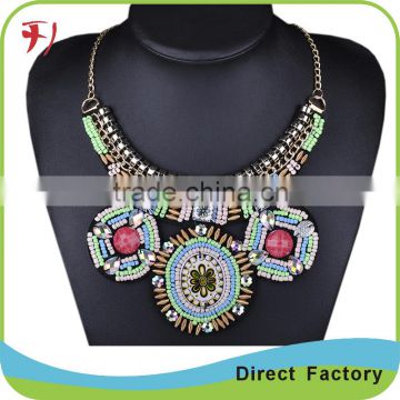Beautiful colorful changed necklace